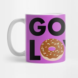 God Loves Donuts Mug